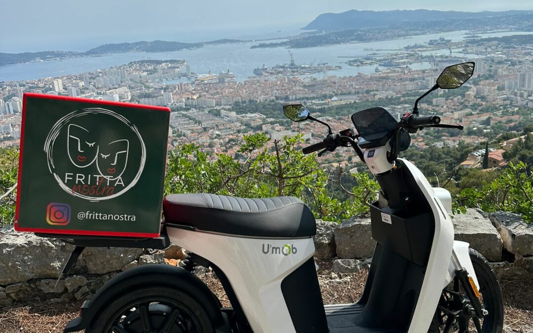 Livraison Toulon en scooter électrique